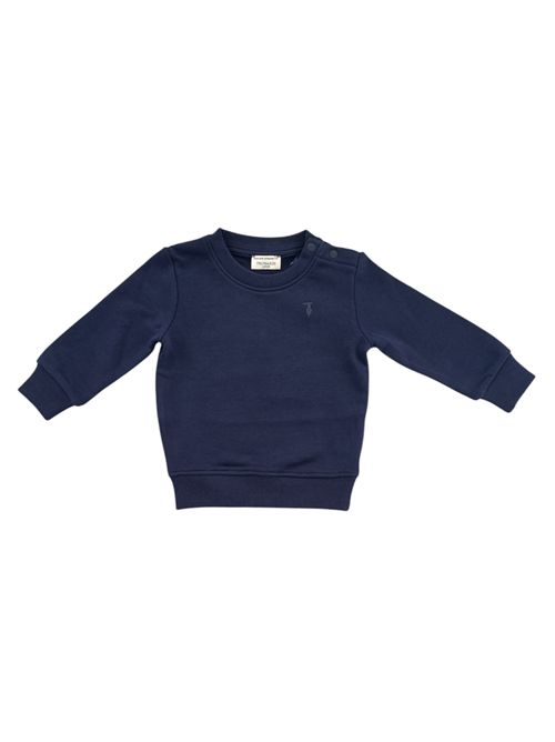 Felpa blu TRUSSARDI | TIA26005FEBLU