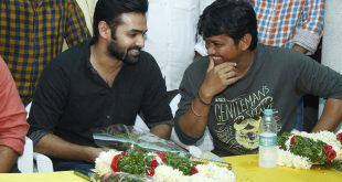 Hyper Team @ Karimnagar Theater Visit