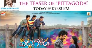 “Natural Star” Nani to launch TEASER tonight on Twitter  At 7pm, 26 November 2016