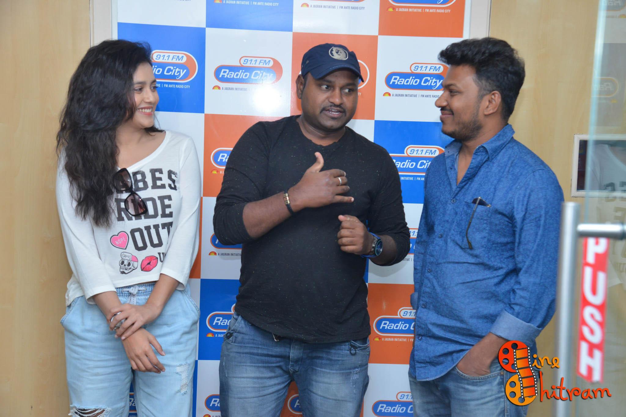 Babu baga busy team at Radio Mirchi