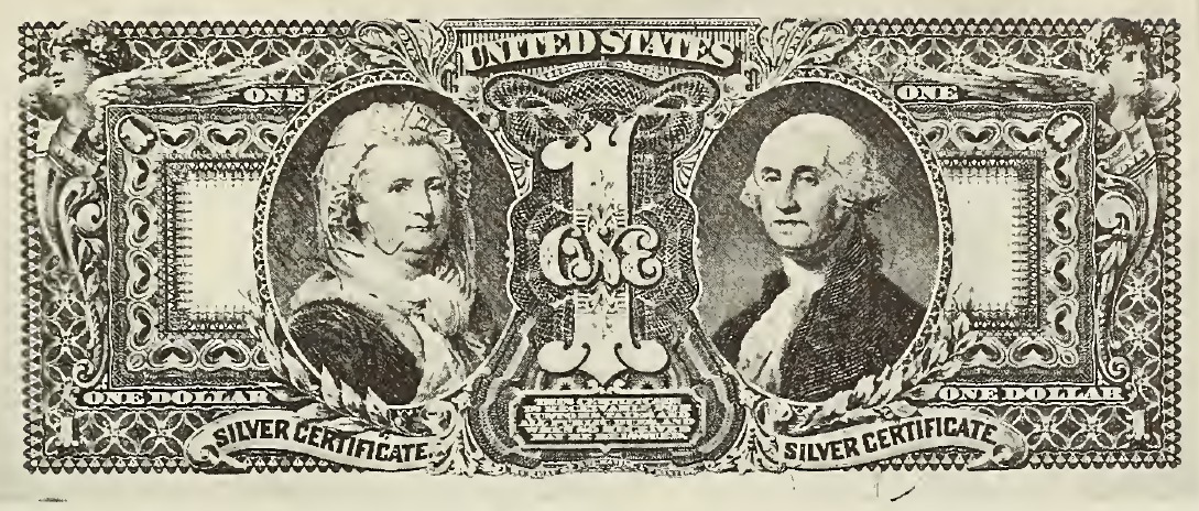 1896 - $1 - Educational Note - History back