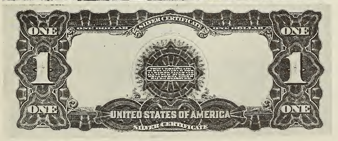 1899 - $1 - Eagle - Lincoln and Grant back