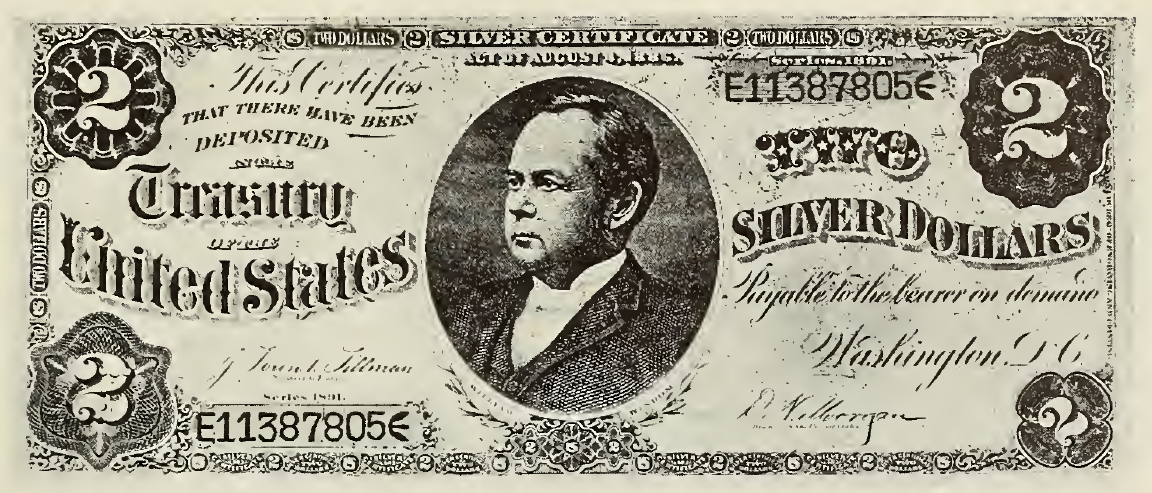 1891 - $2 - William Windom front