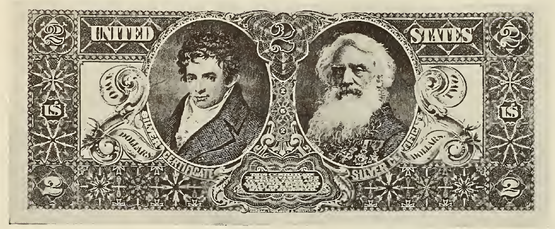 1896 - $2 - Educational Series - Science back