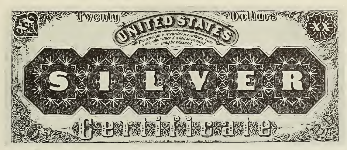1880 - $20 - Stephen Decatur - Design 2 back