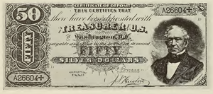 1878 - $50 - Edward Everett - Design 1 front