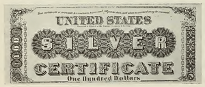 1878 - $100 - James Monroe - Design 1 back