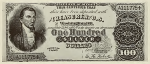 1878 - $100 - James Monroe - Design 1 front