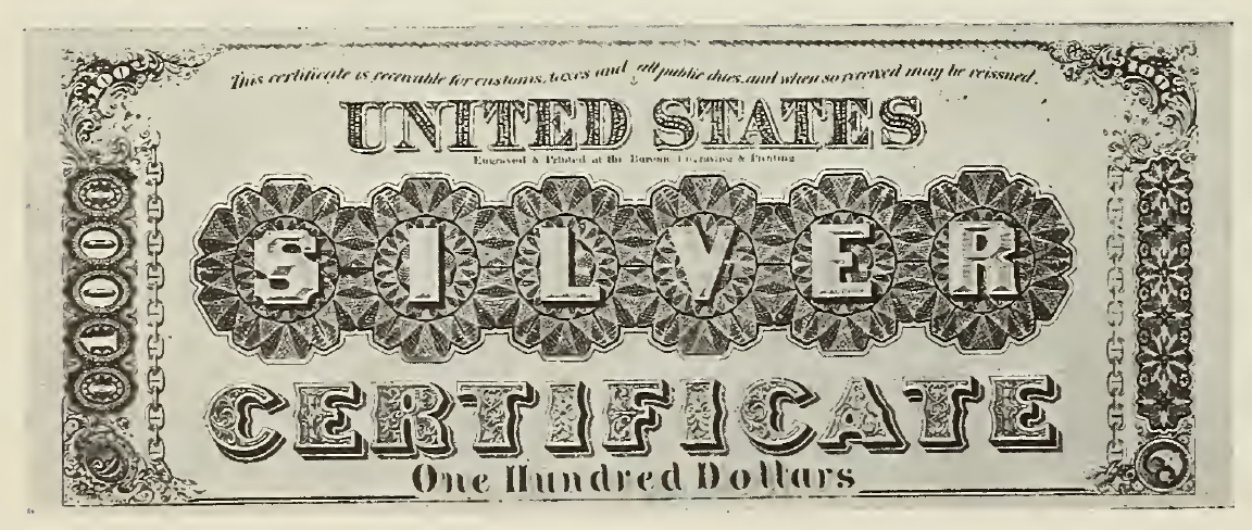 1880 - $100 - James Monroe - Design 3 back