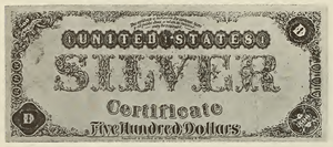 1878 - $500 - Charles Sumner back
