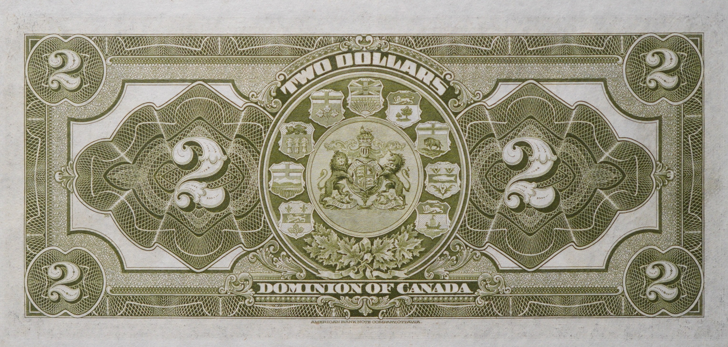 1914 - $2 - Lord and Lady Gray back