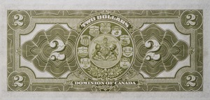 1914 - $2 - Lord and Lady Gray back