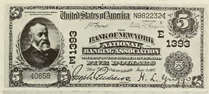1902 - $5 - Benjamin Harrison front