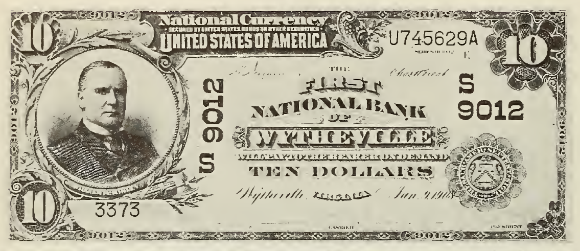 1902 - $10 - William McKinley front