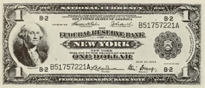 1918 - $1 - Washington front