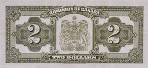 1923 - $2 - Duke of Windsor back