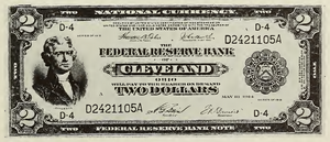 1918 - $2 - Jefferson front
