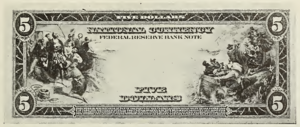 1914 - $5 - Lincoln - Design 2 back