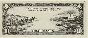 1914 - $10 - Jackson - Design 2 back