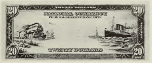 1914 - $20 - Cleveland - Design 2 back