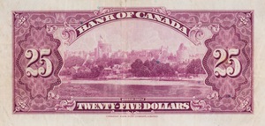 1935 - $25 - Silver Jubilee - Windsor Castle back