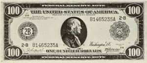 1914 - $100 - Franklin front
