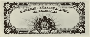 1907 - $10 - Michael Hillegas back