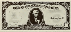 1907 - $10 - Michael Hillegas front