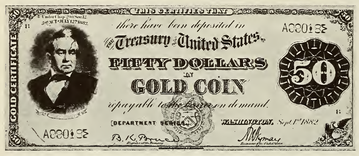 1882 - $50 - Silas Wright front