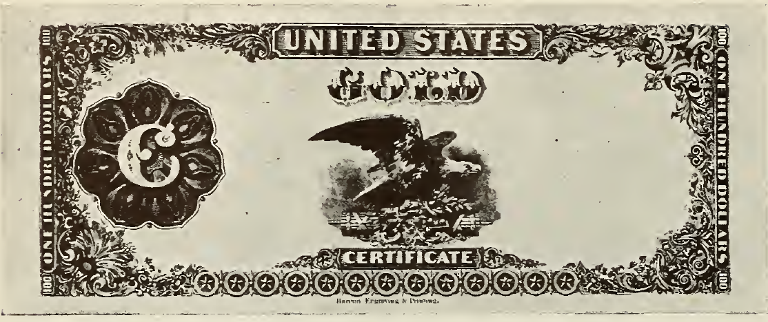 1882 - $100 - Thomas H. Benton back