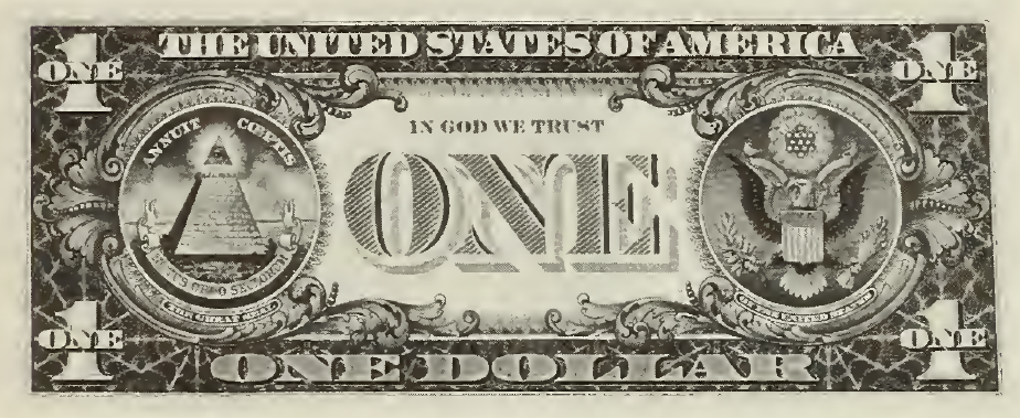 1935 - $1 - Washington - Design 4 back