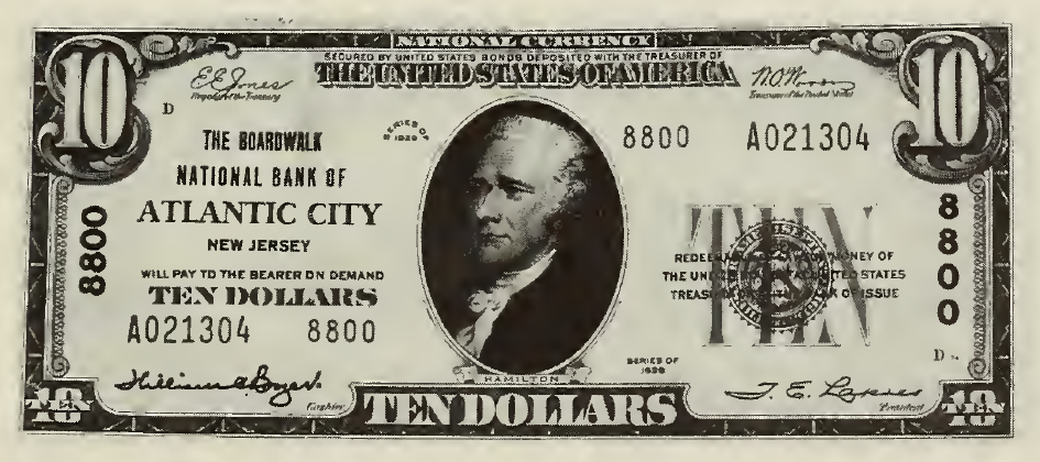 1929 - $10 - Hamilton front