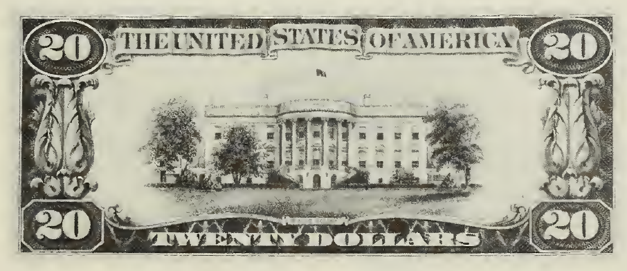 1929 - $20 - Jackson back