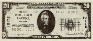1929 - $20 - Jackson front