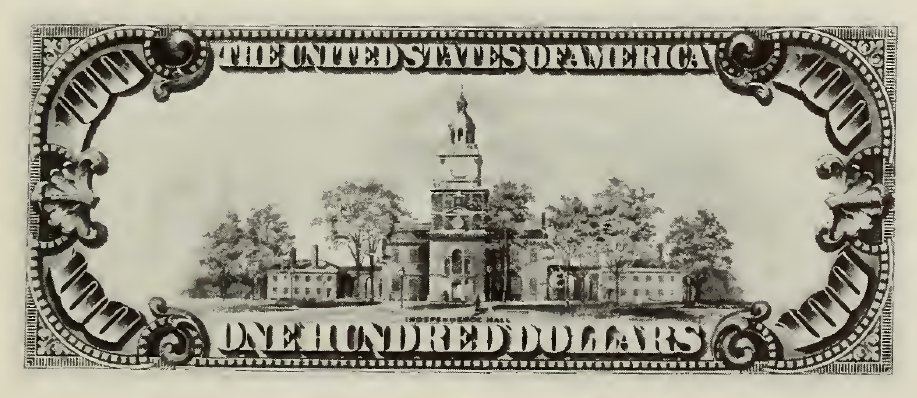 1929 - $100 - Franklin back
