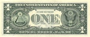 1963 - $1 - Washington back