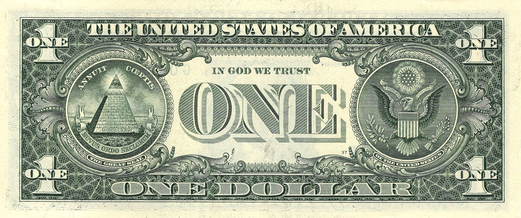 1963 - $1 - Washington back
