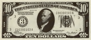 1928 - $10 - Hamilton - Design 1 front
