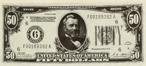 1928 - $50 - Grant - Design 1 front
