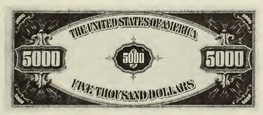 1928 - $5000 - Madison back