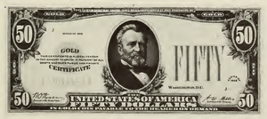 1928 - $50 - Grant front