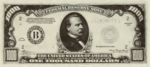 1928 - $1000 - Cleveland front