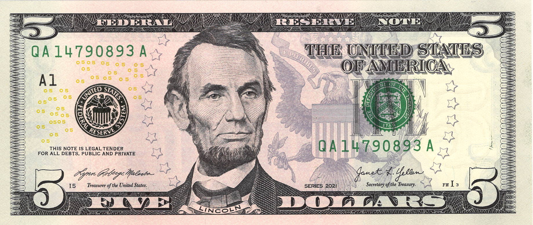 2006 - $5 - Lincoln front