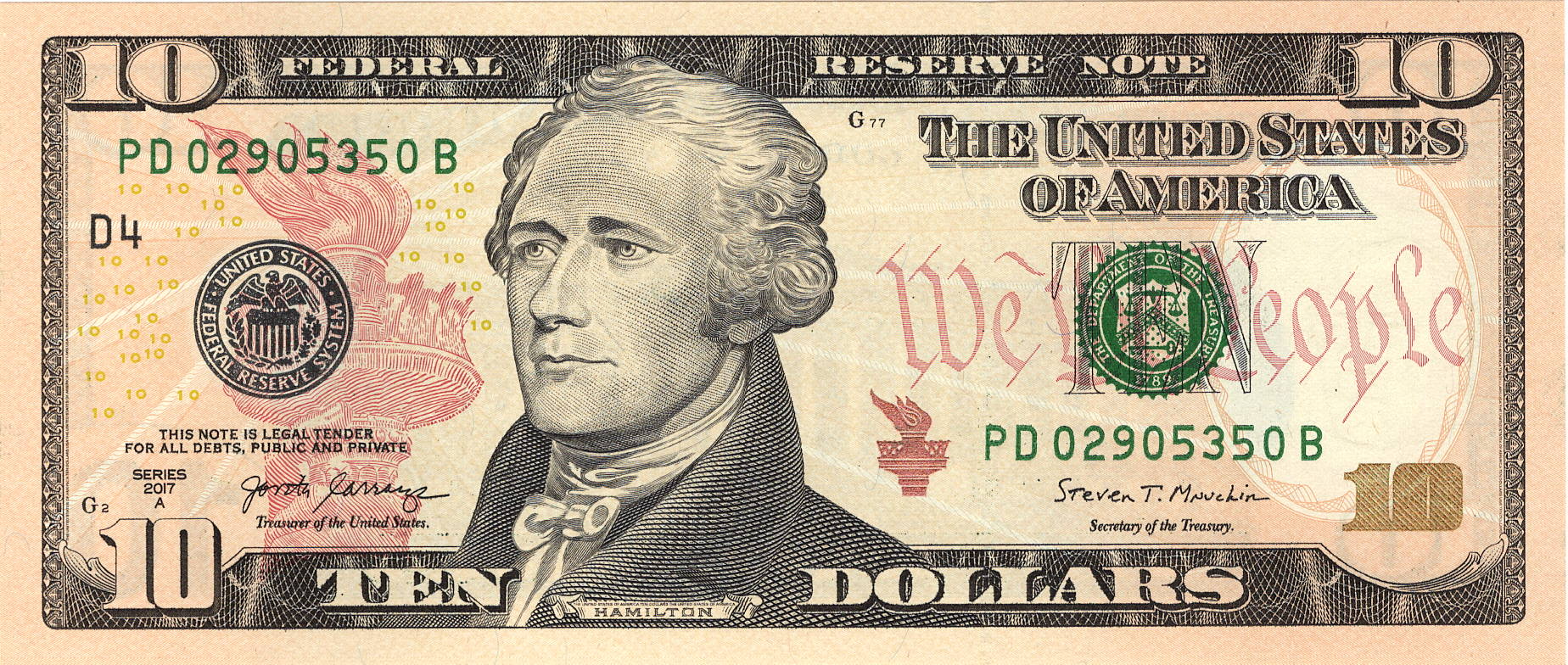 2006 - $10 - Hamilton front