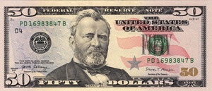 2006 - $50 - Grant front