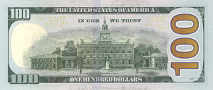 2009 - $100 - Franklin back
