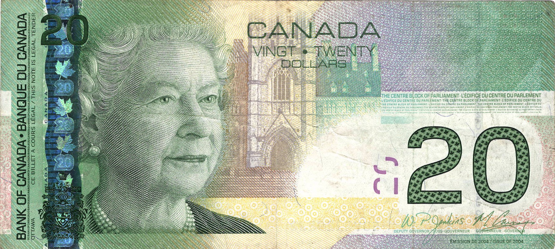2004 - $20 - Queen Elizabeth II - Arts and Culture front
