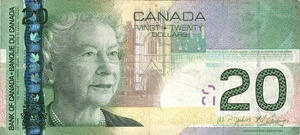 2004 - $20 - Queen Elizabeth II - Arts and Culture front