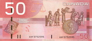 2004 - $50 - William Lyon Mackenzie King - Nation Building back