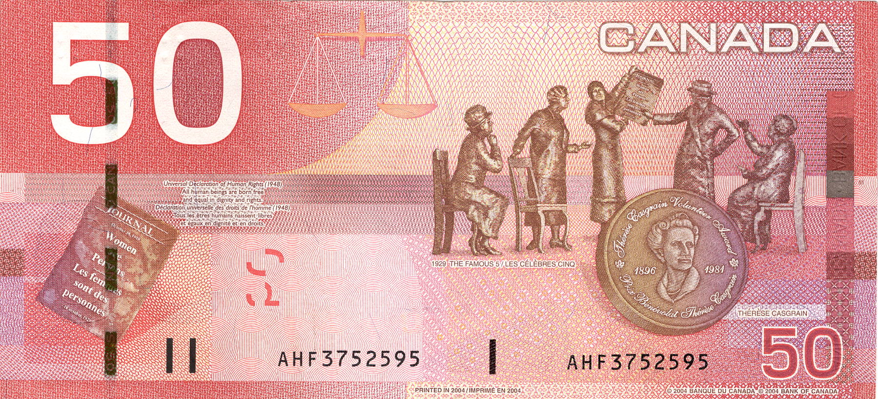 2004 - $50 - William Lyon Mackenzie King - Nation Building back